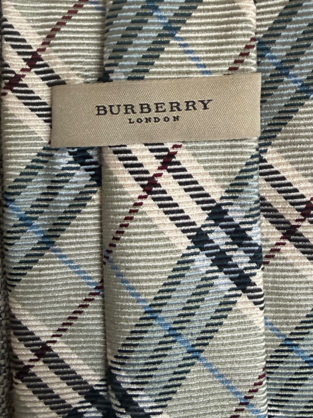 Burberry Nova Check Silk Necktie